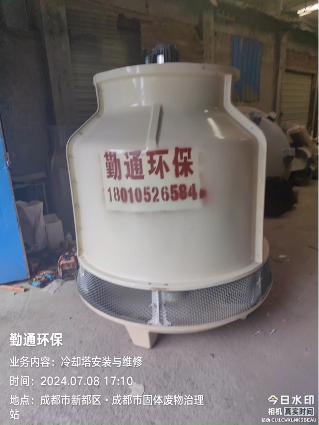 工业散热 “智” 选：成都玻璃钢冷却塔，高效节能新标杆