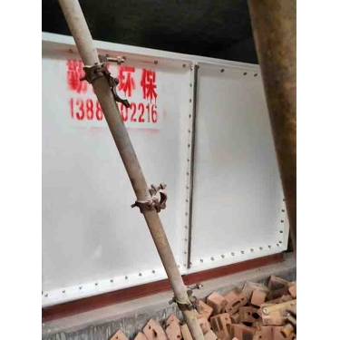 四川洪雅瓦屋山玻璃钢水箱安装现场-成都勤通科技工程案例